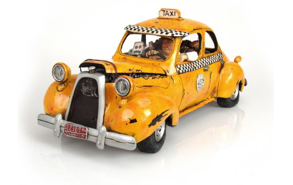 Bild 2 - yaune Taxi - yellow Taxi