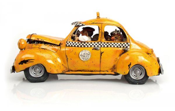 Bild 9 - yaune Taxi - yellow Taxi