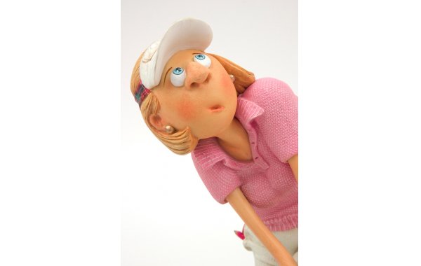 Bild 4 - Golferin - Lady Golf