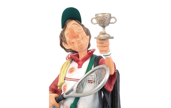 Bild 3 - Tennis player - Tennisspieler