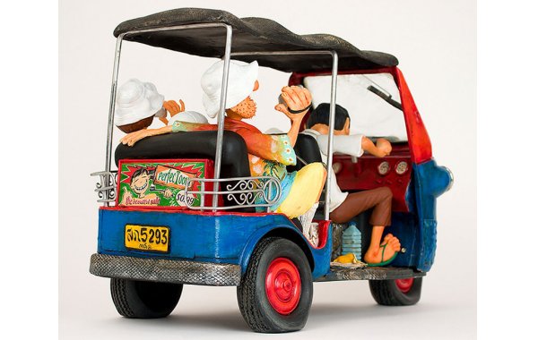 Bild 2 - Tuk-Tuk Motorrad Rikscha