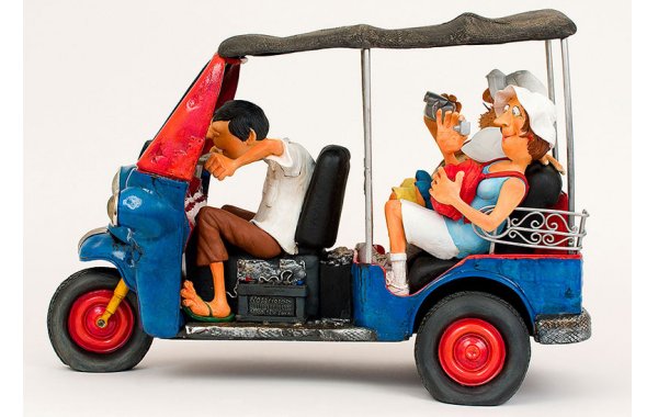 Bild 4 - Tuk-Tuk Motorrad Rikscha