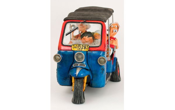 Bild 11 - Tuk-Tuk Motorrad Rikscha