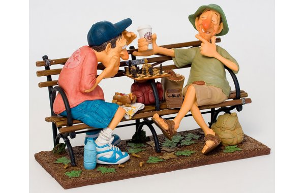 Bild 2 - Schachspieler central park