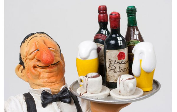 Bild 3 - Der Kellner - The Waiter