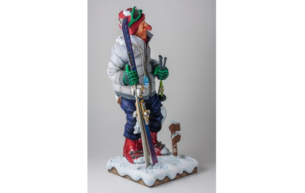 Bild 2 - Skifahrer - the skier