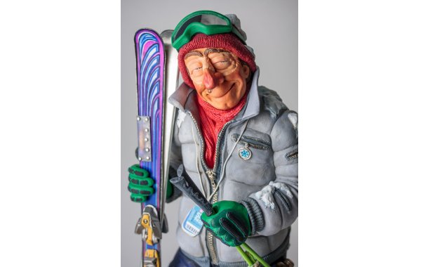 Bild 3 - Skifahrer - the skier