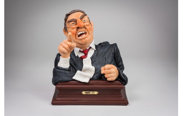 Bild 1 - Anwalt - Prove it Lawyer bust