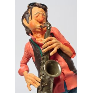 Saxophone Spieler